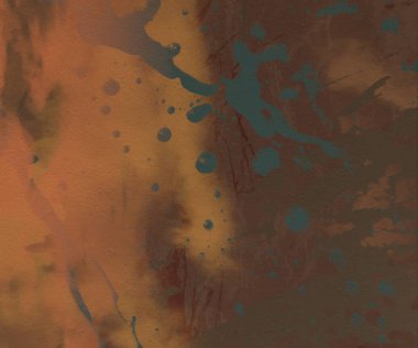 metin için alan ile arka planda soyut renkli lekeler