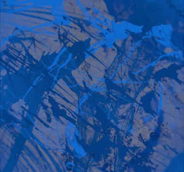 Arkaplanda soyut renkli lekeler