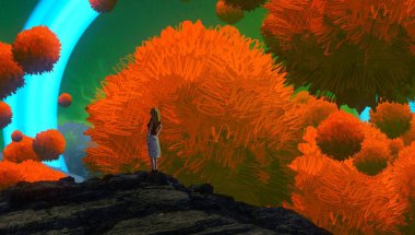 metin için alanı olan soyut kavramsal yaratıcı arkaplan 