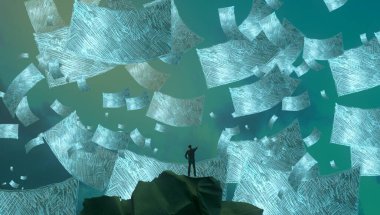 metin için alanı olan soyut kavramsal yaratıcı arkaplan 