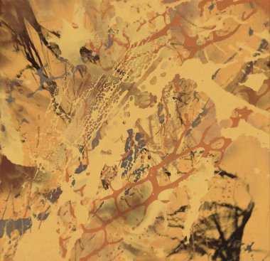 Arkaplanda soyut renkli lekeler