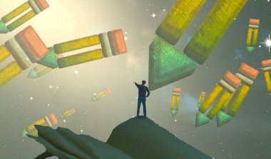 Soyut sanat dokusu. Renkli doku. Modern sanat eserleri. Renkli görüntü. Modern sanat. Çağdaş sanat.