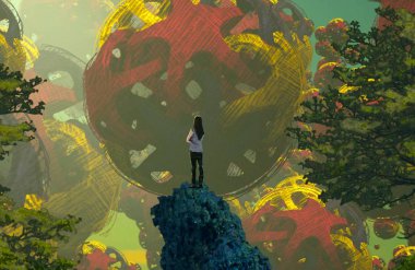 Geceleyin yılbaşı ağacı