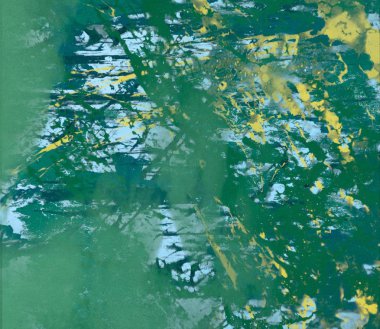 Metin için yeri olan boya lekeleriyle soyut arkaplan