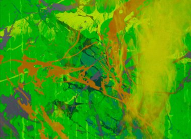 metin için alan ile arka planda soyut renkli lekeler