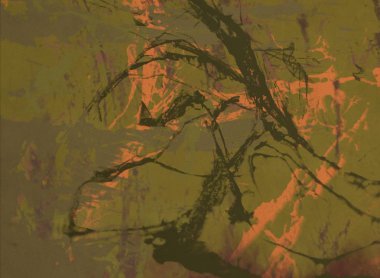 metin için alan ile arka planda soyut renkli lekeler