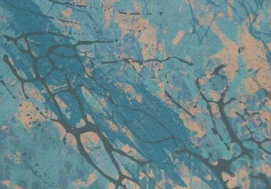 Metin için yeri olan boya lekeleriyle soyut arkaplan  