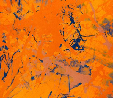 Metin için yeri olan boya lekeleriyle soyut arkaplan