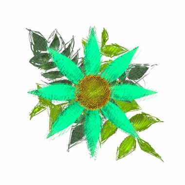 Beyaz arkaplanda izole edilmiş noel ağacı