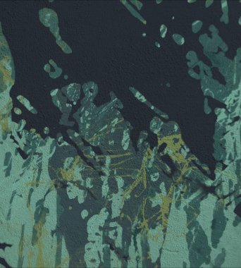 Metin için yeri olan boya lekeleriyle soyut arkaplan      