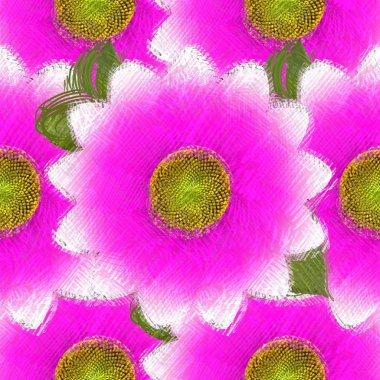 Çiçekli soyut suluboya arkaplan