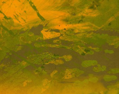 metin için alan ile arka planda soyut renkli lekeler