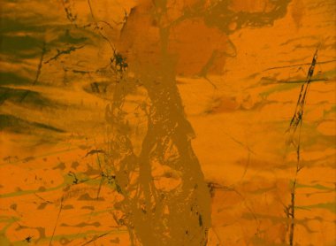 Metin için yeri olan boya lekeleriyle soyut arkaplan