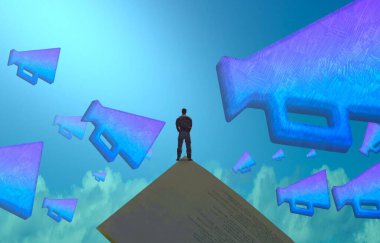 boşluk ile soyut kağıt arka plan