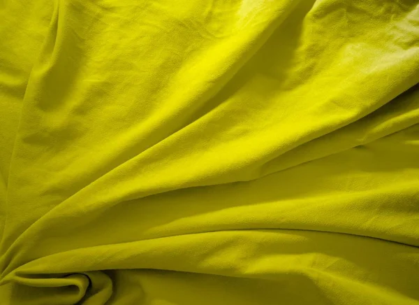 Πράσινο Κίτρινο Μετάξι Φόντο Υφή — Φωτογραφία Αρχείου