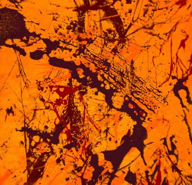 Arkaplanda soyut renkli lekeler  