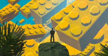 Soyut sanat dokusu. Renkli doku. Modern sanat eserleri. Renkli görüntü. Modern sanat. Çağdaş sanat.