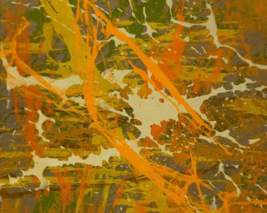 Arkaplanda soyut renkli lekeler    