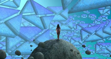 güzel bir nilüfer çiçeğinin arka planı