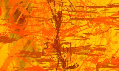 Arkaplanda soyut renkli lekeler