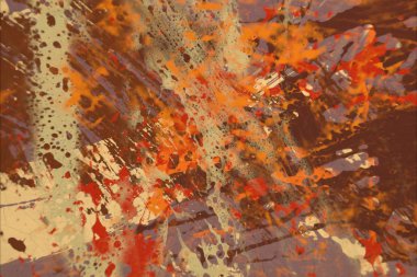 Arkaplanda soyut renkli lekeler 