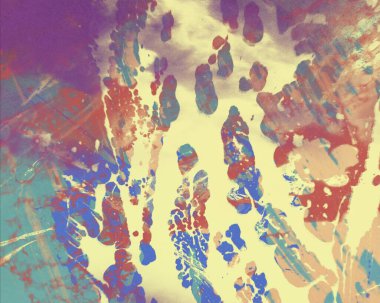 Boya lekeleriyle soyut arkaplan