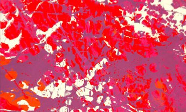 Metin için yeri olan boya lekeleriyle soyut arkaplan