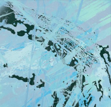 Arkaplanda soyut renkli lekeler  