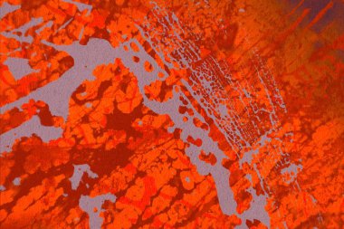 Metin için yeri olan boya lekeleriyle soyut arkaplan