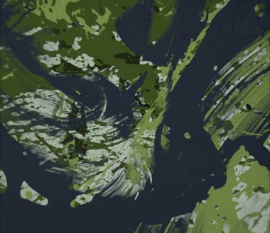 Metin için yeri olan boya lekeleriyle soyut arkaplan