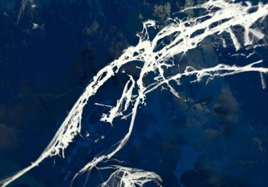 Boya lekeleriyle soyut arkaplan