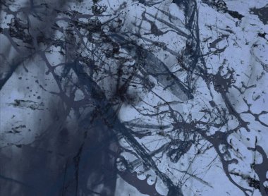 Arkaplanda soyut renkli lekeler