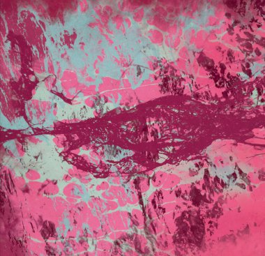 Arkaplanda soyut renkli lekeler            