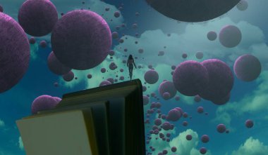 boşluk ile soyut renk arka plan