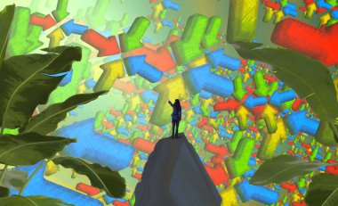 Noel arkaplanı bir ağaçla