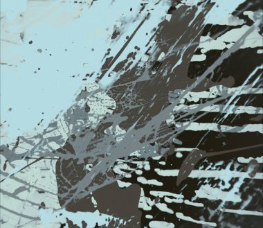 siyah ve beyaz boya doku