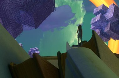 soyut yaratıcı sanat arka plan