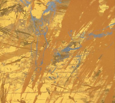 Metin için yeri olan boya lekeleriyle soyut arkaplan 