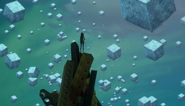 metin için alanı olan soyut kavramsal yaratıcı arkaplan 