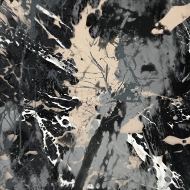 Metin için yeri olan boya lekeleriyle soyut arkaplan  