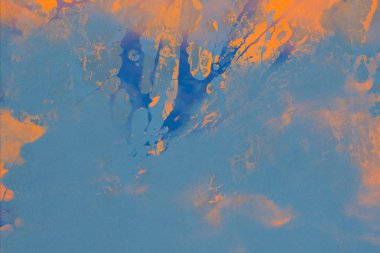 Arkaplanda soyut renkli lekeler              