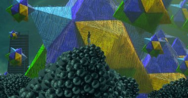 soyut yaratıcı sanat arka plan