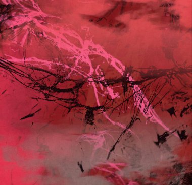 Metin için yeri olan boya lekeleriyle soyut arkaplan      