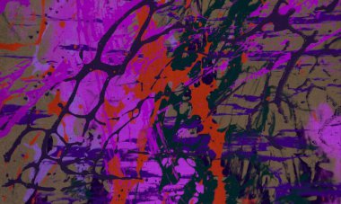 Boya lekeleriyle soyut arkaplan