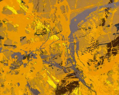 Metin için yeri olan boya lekeleriyle soyut arkaplan  