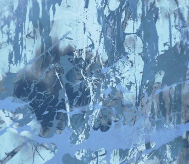 Arkaplanda soyut renkli lekeler