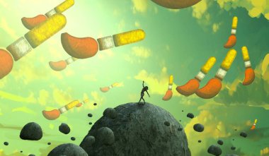 Bir ağacın çizimi