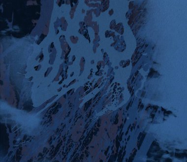 metin için alan ile arka planda soyut renkli lekeler