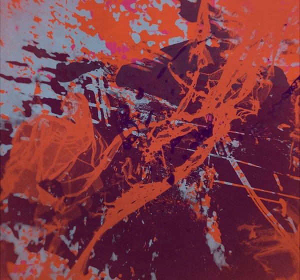 Metin için yeri olan boya lekeleriyle soyut arkaplan  