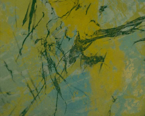 Metin için yeri olan boya lekeleriyle soyut arkaplan